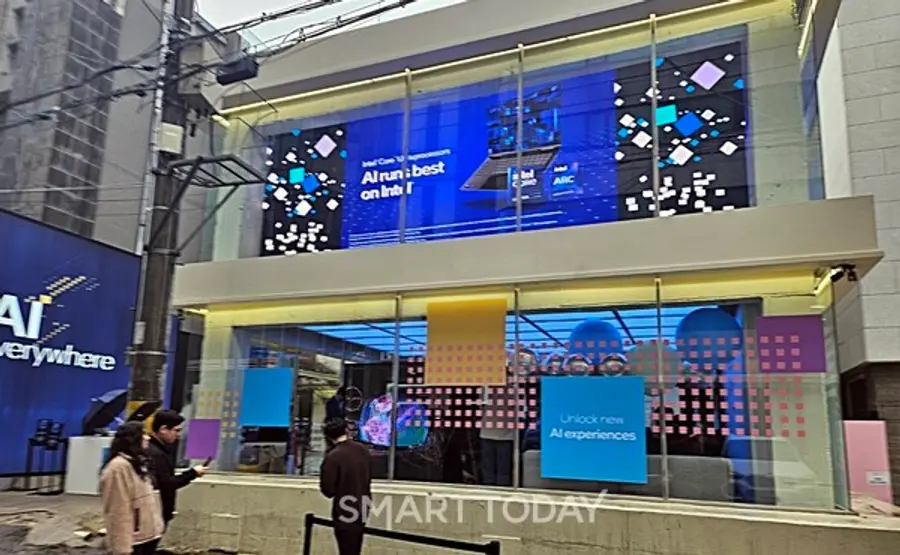 인텔 ‘AI Everywhere’ 팝업 전시