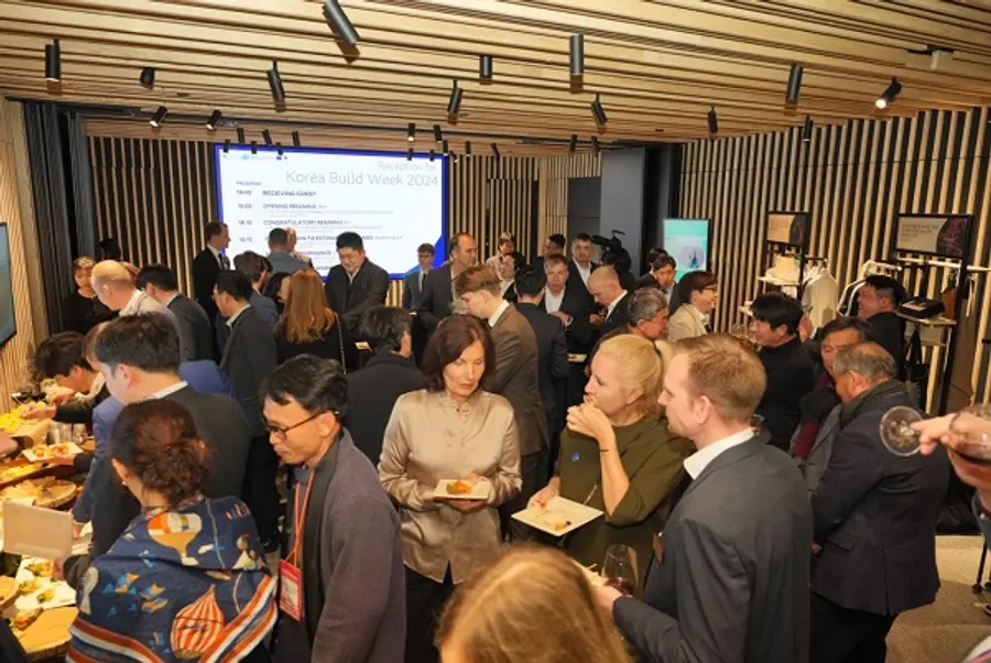 에스토니아 비즈니스 허브에서는 한국 및 에스토니아 기업 관계자들의 상호 교류를 위한 환영 리셉션이 진행됐다. 