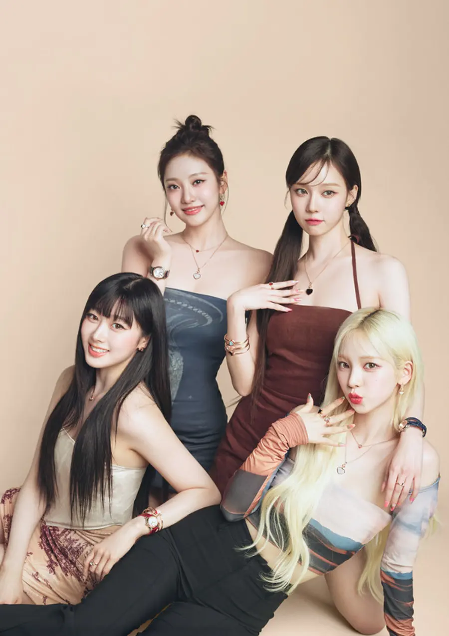 에스파 해피 하트 캠페인 화보 (사진제공. 쇼파드)