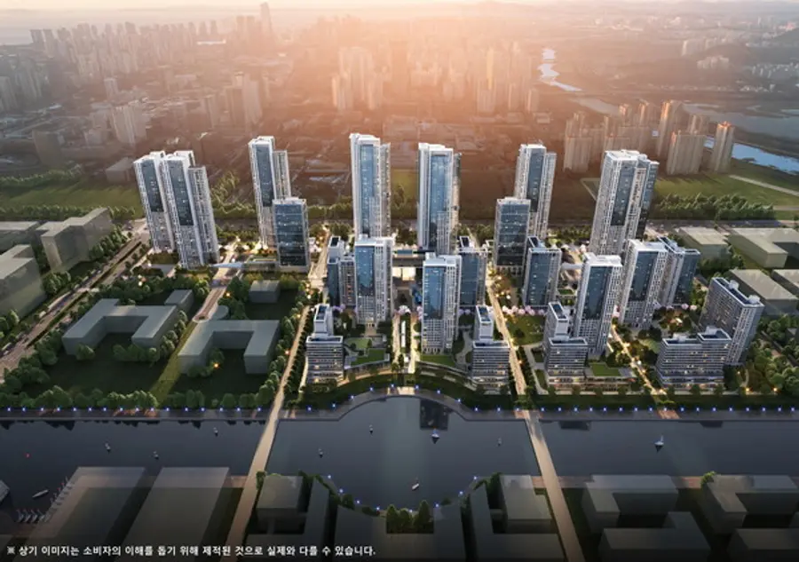 송도자이풍경채 그라노블 조감도(사진제공. GS건설)