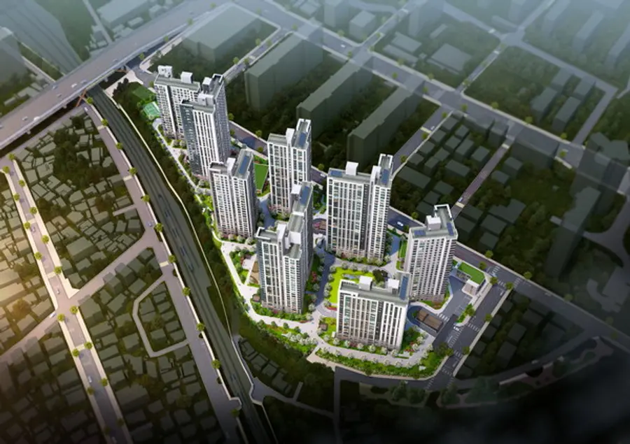 e편한세상 서대전역 센트로 조감도 (사진. DL건설)