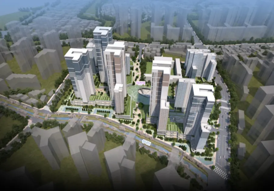 마천동 183 일대 신속통합기획 단지배치 계획안 (사진. 서울시)