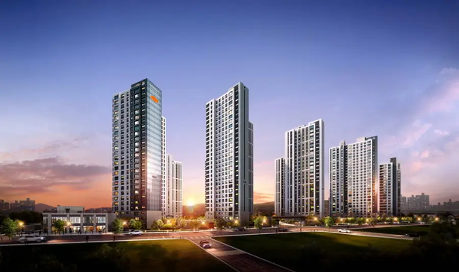 e편한세상 서대전역 센트로 투시도 (사진제공. DL건설)