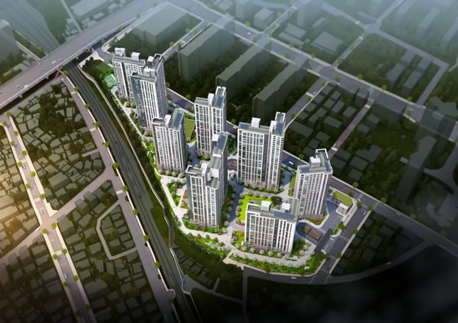 e편한세상 서대전역 센트로 조감도