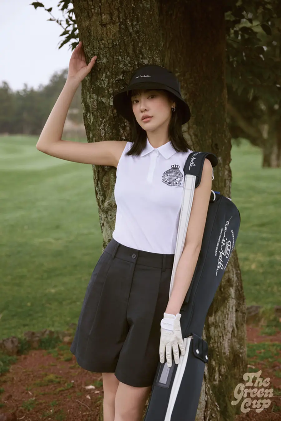 배우 이주연과 함께한 '더 그린컵' 화보 (사진제공. 트래비스매튜)