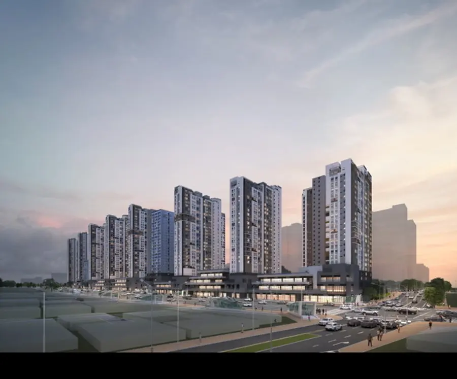 해링턴 스퀘어 신흥역 투시도 (사진. 효성중공업)