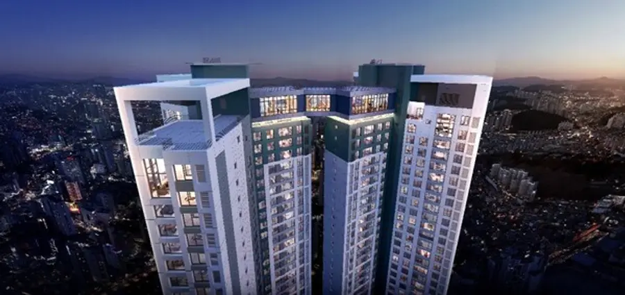 현대엔지니어링, 힐스테이트 청주센트럴2차 투시도