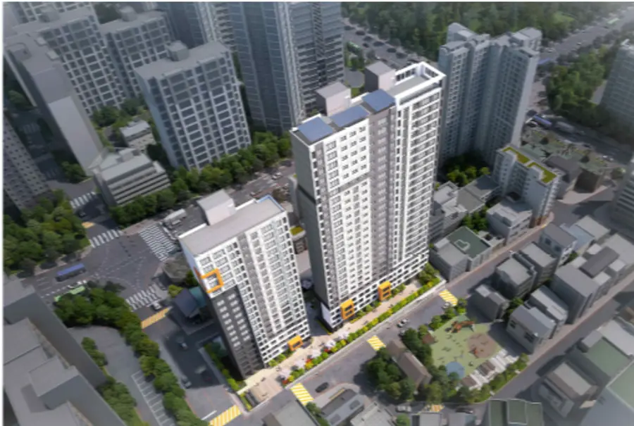 송파구 가락동 모아주택 조감도 (출처. 서울시)