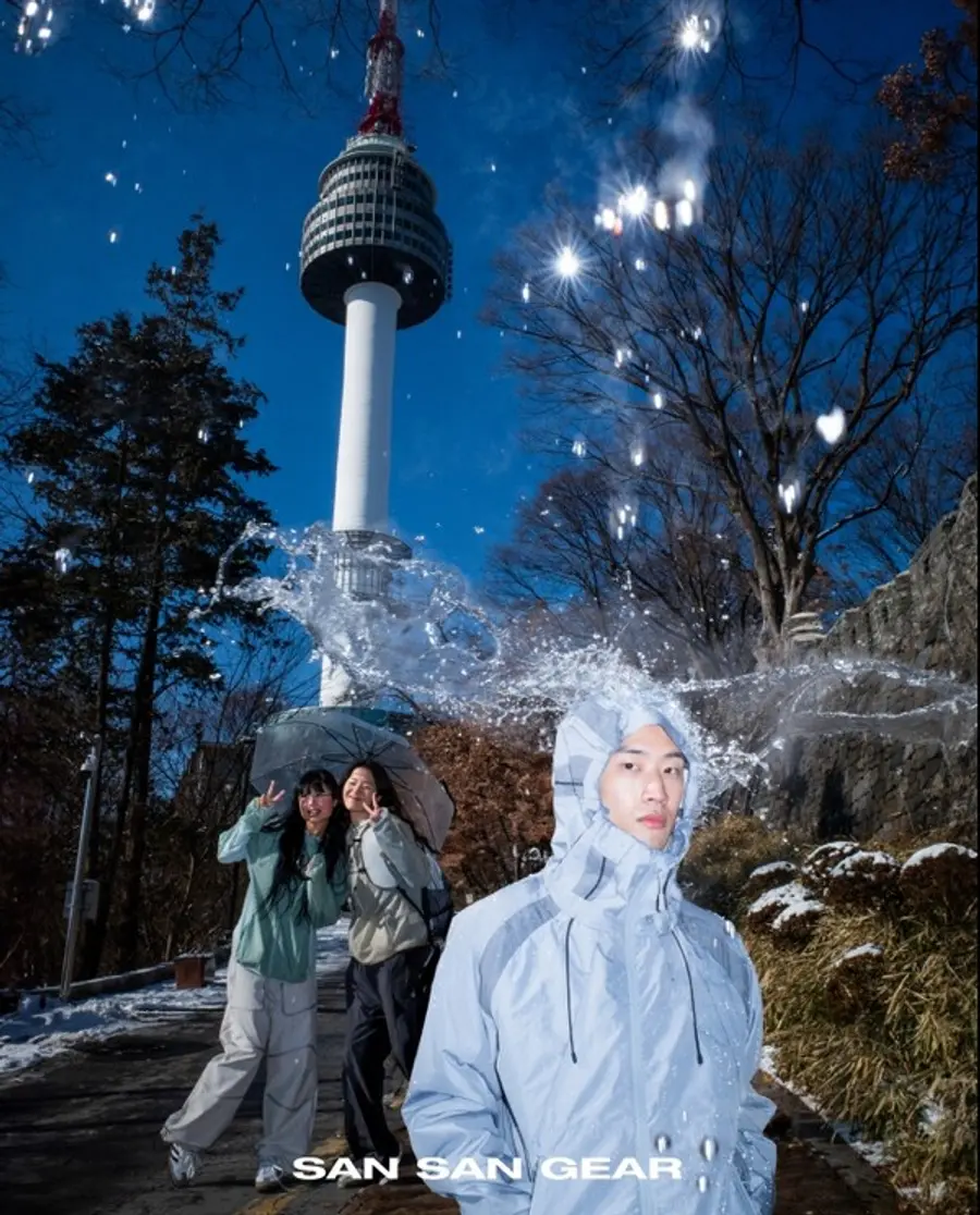 K-스트리트 패션 브랜드 '산산기어' 브랜드 이미지 (사진제공. 신세계백화점)