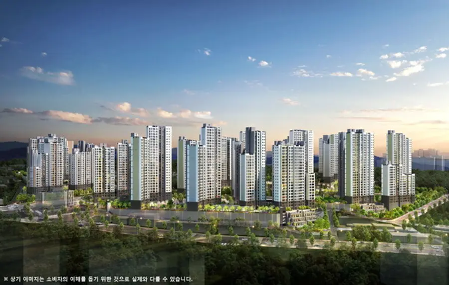 산성역 헤리스톤 투시도 (사진제공. 대우건설)