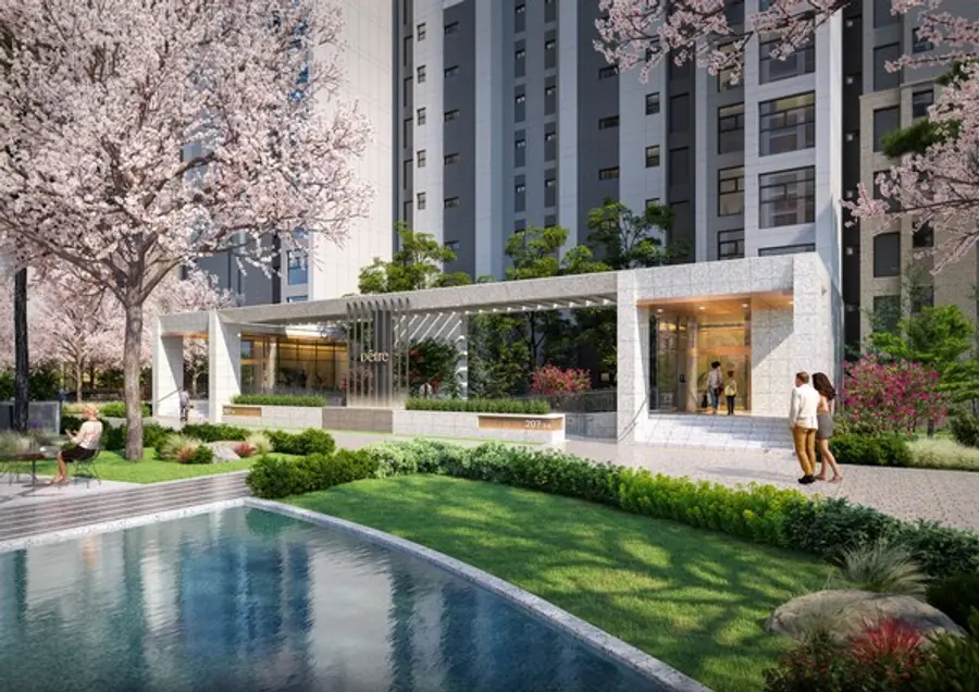 과천 디에트르 퍼스티지 207동 출입구 이미지 (사진제공. 대방건설)