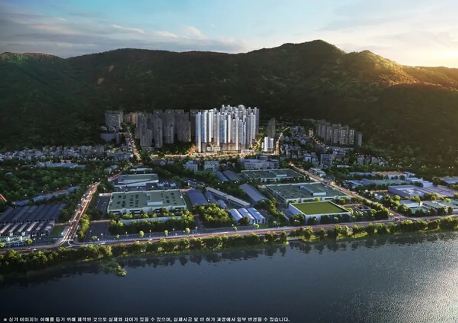 더샵 리오몬트 광역 조감도 (사진제공. 포스코이앤씨)