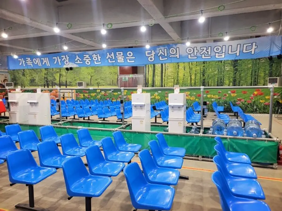 삼성물산 건설현장의 근로자 휴게시설 (사진제공. 삼성물산)