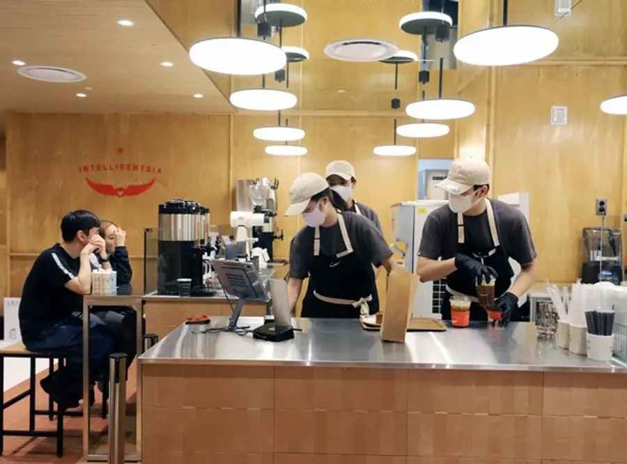 신세계 백화점 본점에 문을 연 인텔리젠시아 커피바 (사진제공. 신세계백화점)