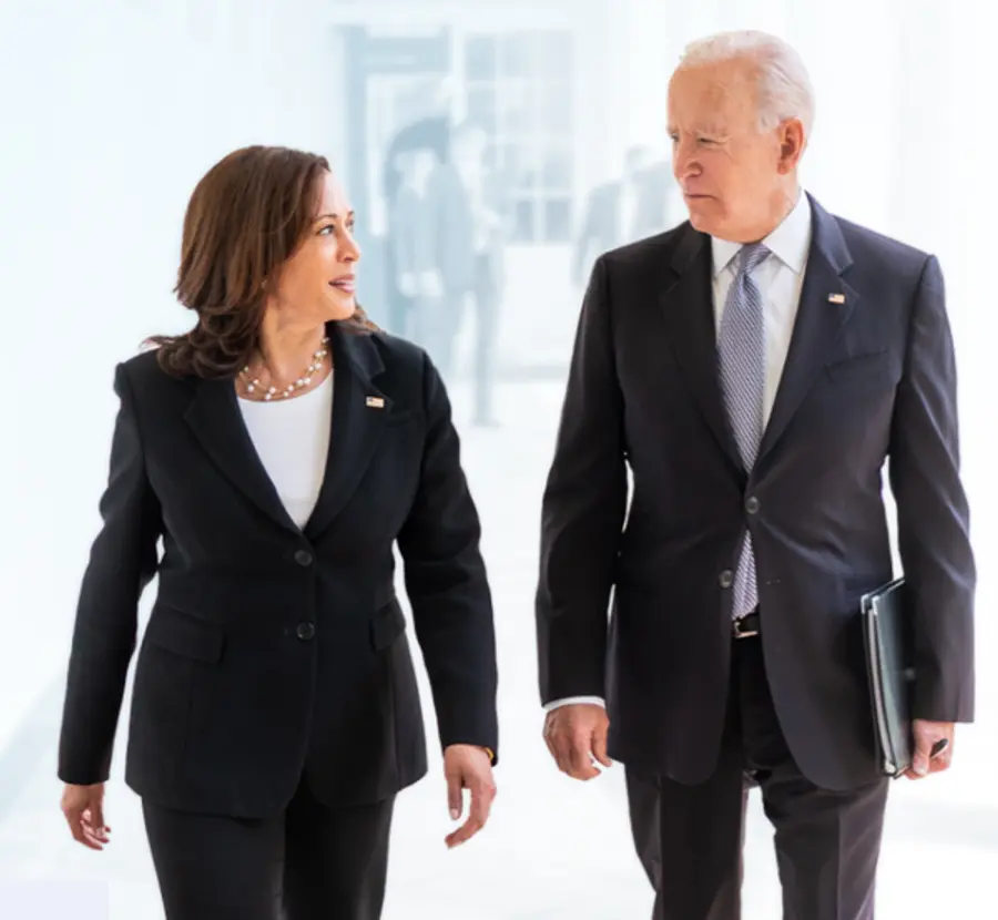 카멀라 해리스 부통령(왼쪽)과 조 바이든 대통령 [출처: 미국 백악관]