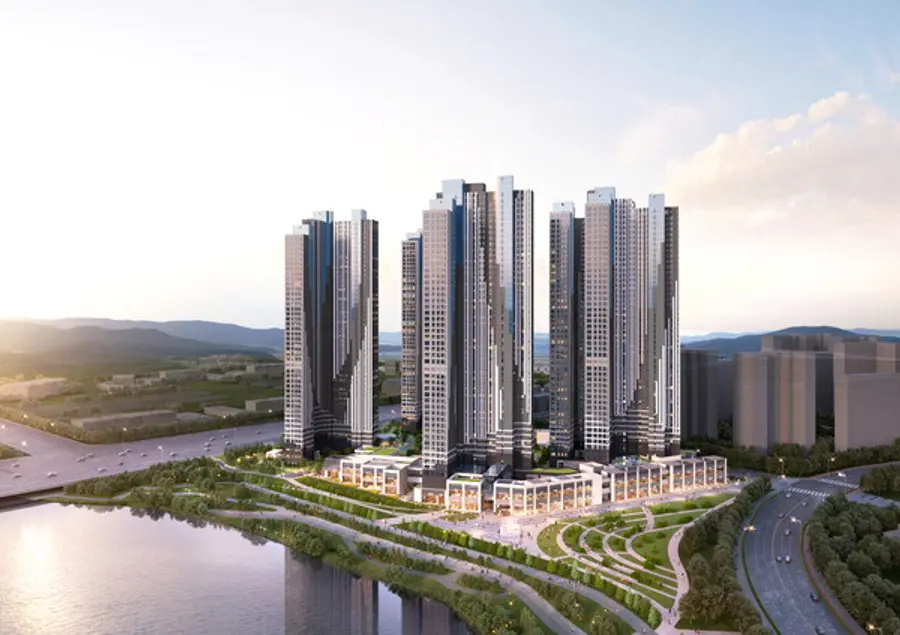 고양 장항 카이브 유보라 투시도 (사진. 반도건설)