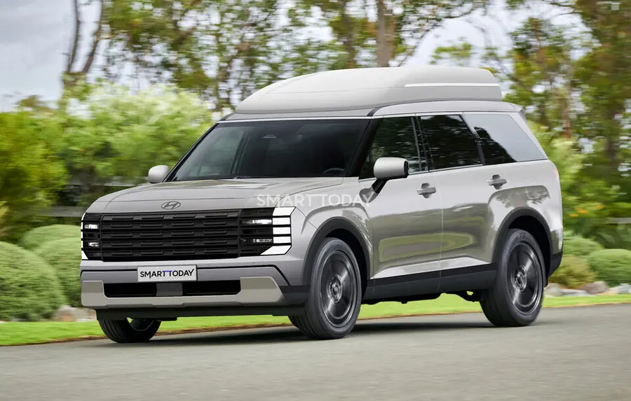 신형 팰리세이드 하이 루프 버전 예상도