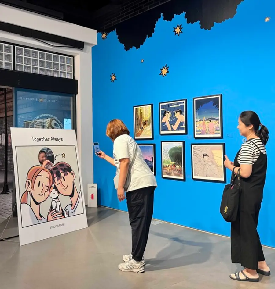 신세계백화점 대구점이 내달 29일까지 '오늘 하루도 특별해' 그림 전시를 선보인다. (사진제공. 신세계백화점) 