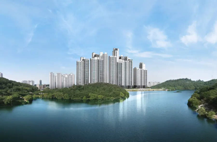 번영로 하늘채 라크뷰 호수 투시도 (사진제공. 코오롱글로벌)