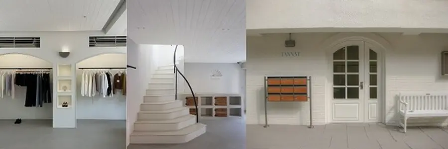 한남동 플래그십 스토어 내부 [출처: 타낫]