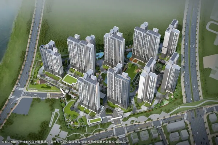 더샵 탕정인피니티시티 3차 조감도 (사진제공. 포스코이앤씨)