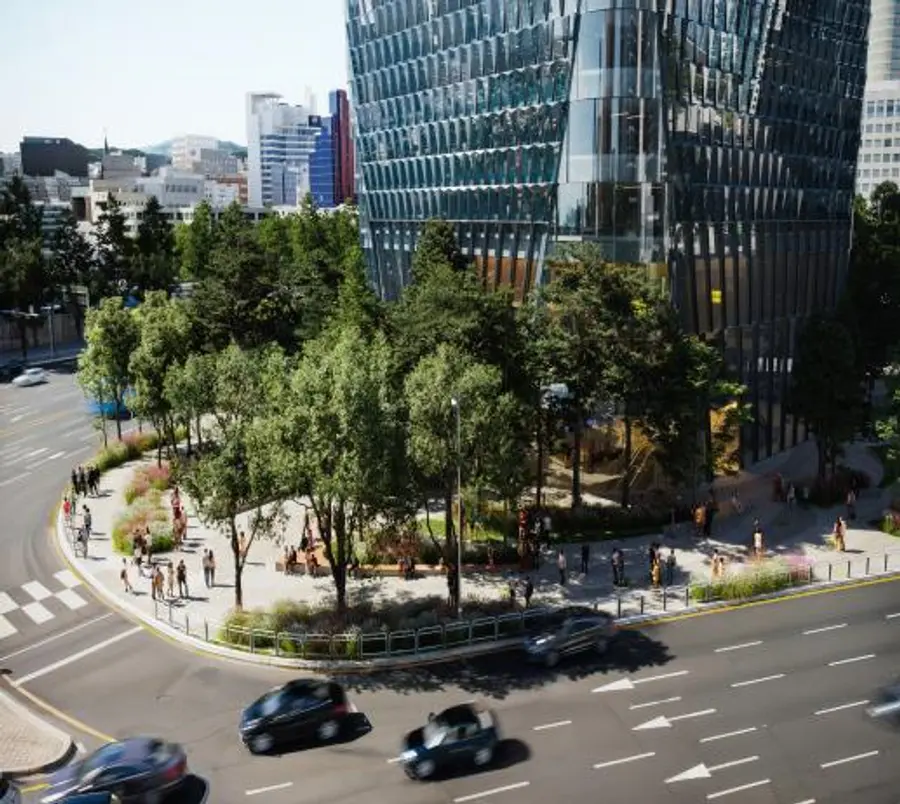 봉래구역 제3지구 도시정비형 재개발사업 외부 공간계획 (출처. 서울시)