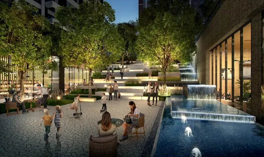 포스이앤씨의 새로운 아파트 외부디자인 '에코스케이프'의 그리너리파사드 (사진제공=포스코이앤씨)