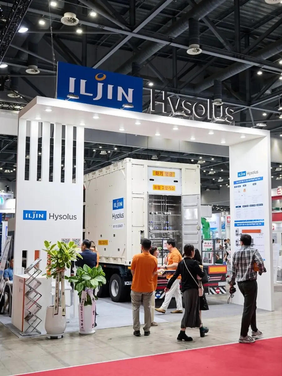 H2 이노베이션 어워드에서 대상을 차지한 일진하이솔루스의 전시 부스 (사진제공=H2 MEET 조직위원회)