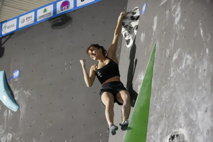 2023 IFSC 서울 스포츠클라이밍 월드컵 경기 모습 (사진제공=대한산악연맹)