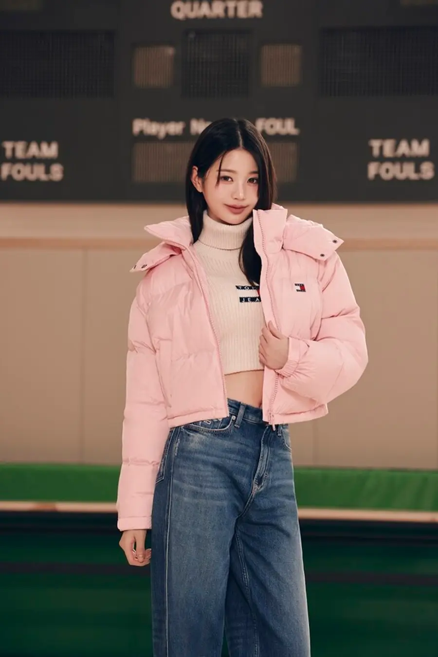 장원영과 함께한 타미 진스 2024 가을 캠페인 (사진제공=한섬)