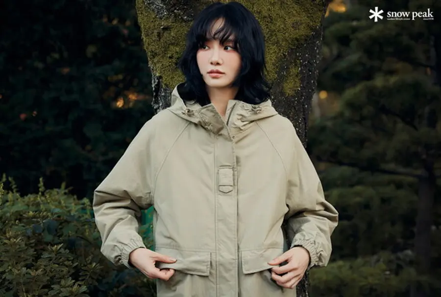 스노우피크 어패럴의 여성라인 뮤즈로 발탁된 배우 박규영 화보 (사진제공=감성코퍼레이션)