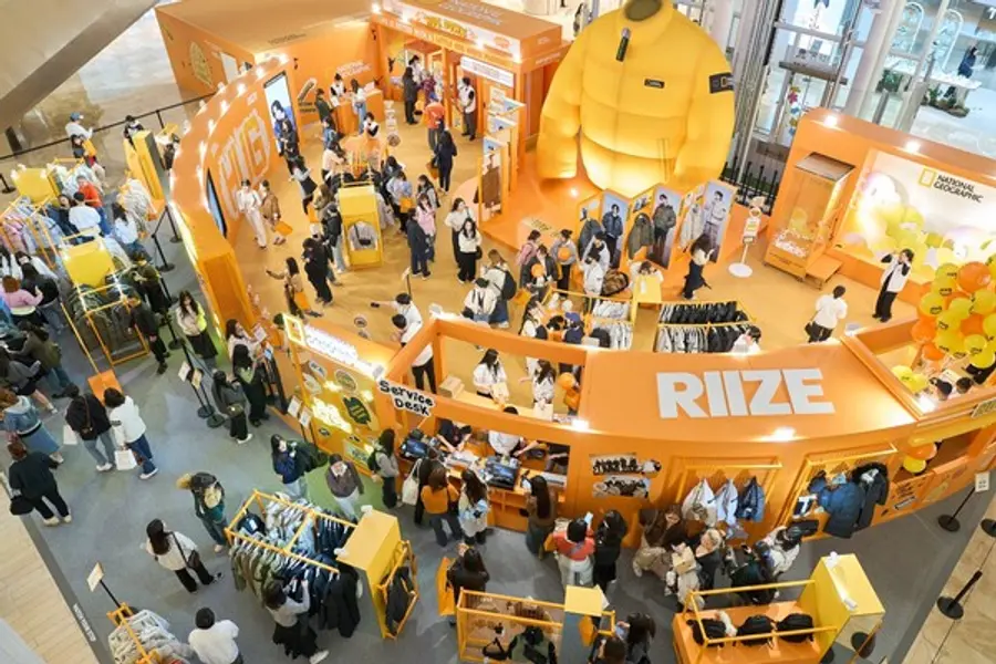 내셔널지오그래픽 어패럴의 ‘허그 다운’ 팝업 스토어 (사진제공=내셔널지오그래픽 어패럴)