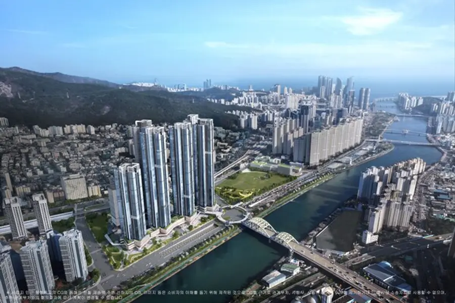 르엘 리버파크 센텀 조감도 (사진=롯데건설)