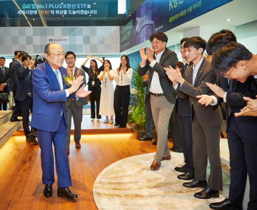 한화그룹 김승연 회장의 격려에 임직원들이 뜨겁게 화답하고 있다.