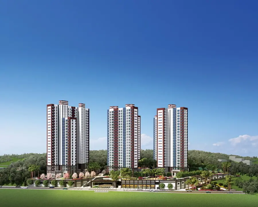 화성 비봉 금성백조 예미지 2차 투시도 (사진제공=금성백조건설)