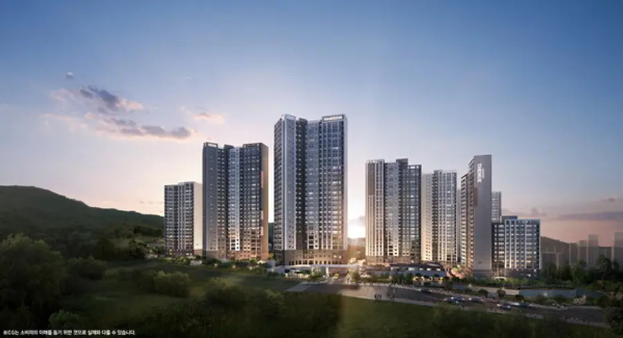 덕계역 한신더휴 포레스트 투시도 (사진제공=한신공영)
