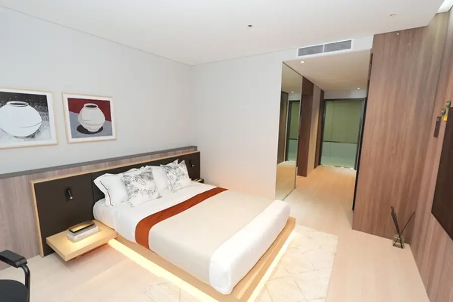 H 모듈러 랩에 마련된 호텔 모듈 (사진제공=현대엔지니어링)