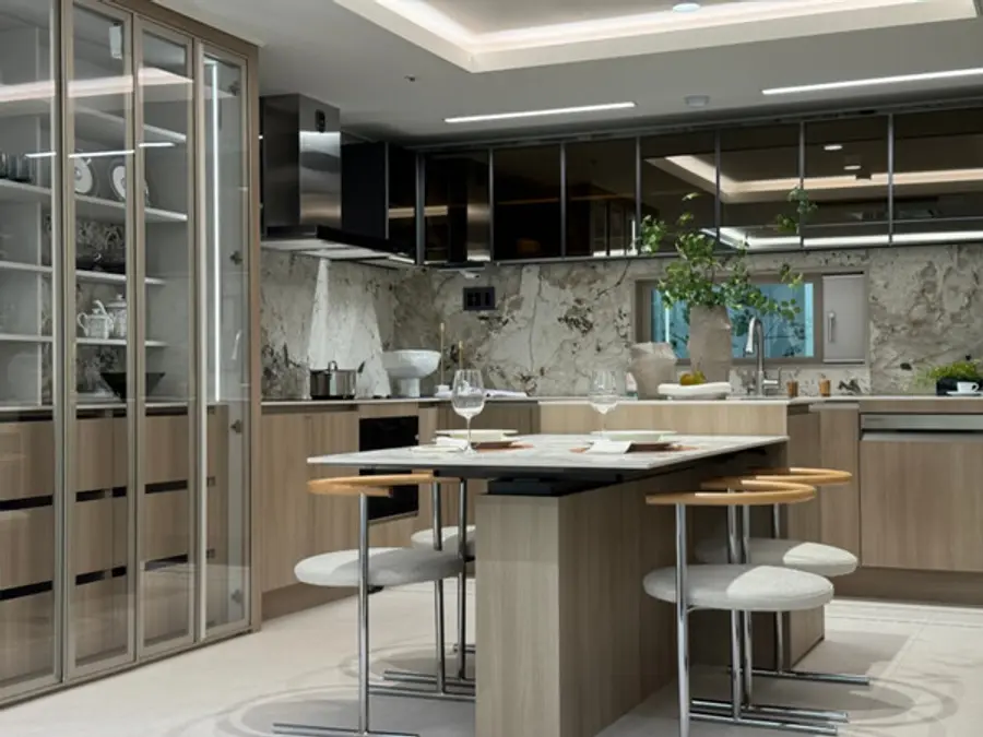 힐스테이트 유닛상품 '키친라운지&업앤다운테이블' (사진제공=현대건설)