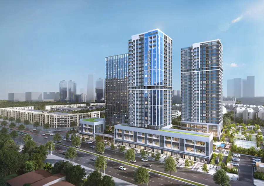 베트남 하노이 스타레이크 신도시 K8HH1 반조감도 (사진=대우건설)