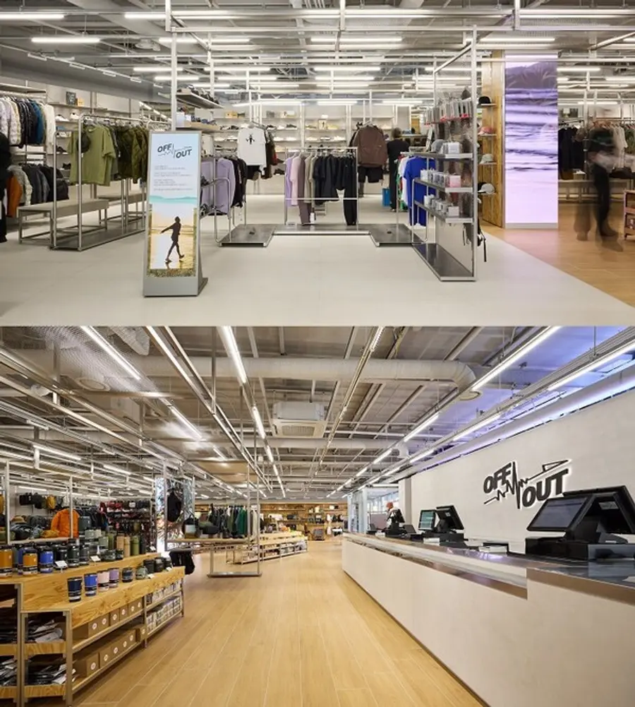 신세계 프리미엄 아울렛 여주점에 입점한 오프아웃 매장 [사진 출처: 오프아웃 코리아] 