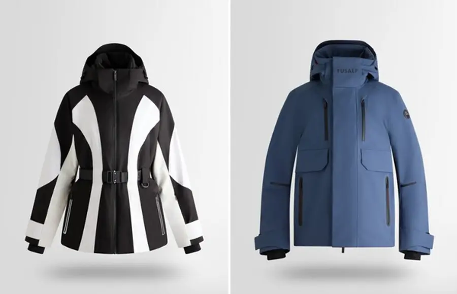 기능성 재킷 렉사(왼쪽)와 존. (사진제공=퓨잡)