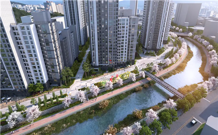 강북구 번동 모아타운 투시도 (사진출처=서울시)