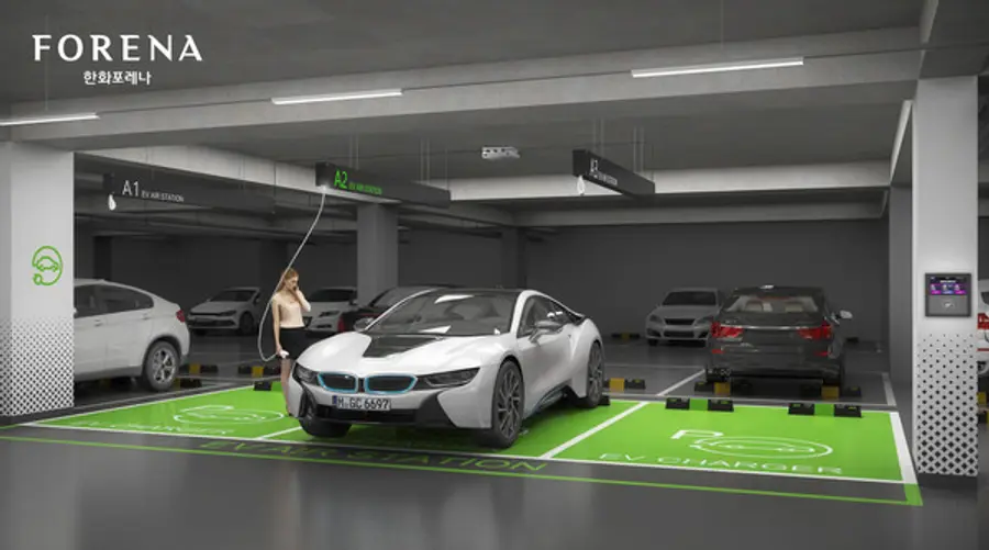 한화 건설부문 EV에어스테이션 (사진제공=한화 건설)