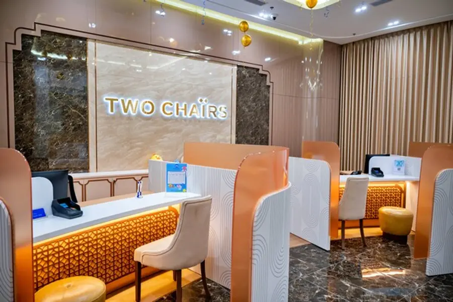 베트남우리은행 서사이공지점의 투체어스 접객 창구 [출처: 우리은행]