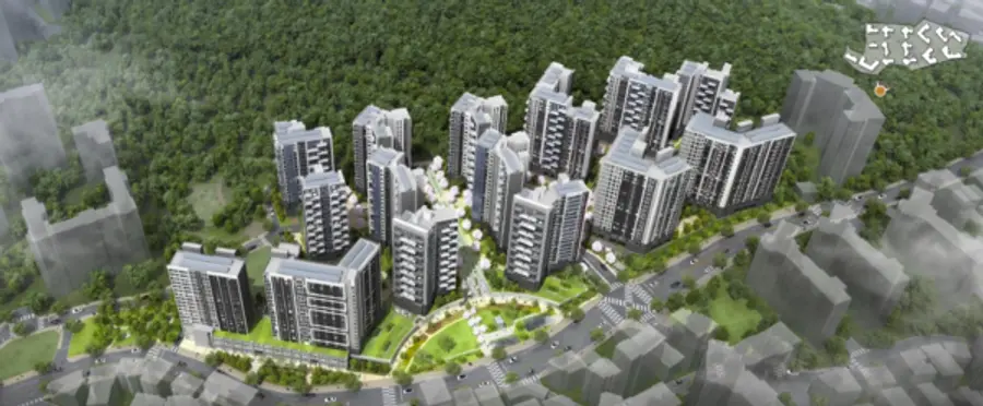 독바위역세권 도시정비형 재개발사업 투시도 (사진=서울시)