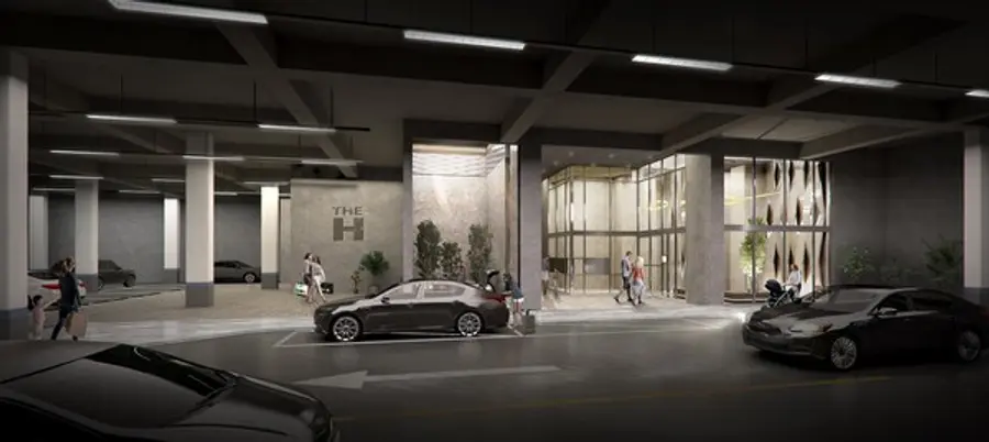 현대건설이 한남4구역에 지시핸 드롭오프 존 이미지 (사진제공=현대건설)