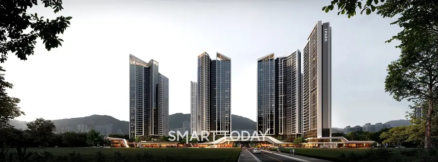 부산 온천5구역 재개발 사업 투시도 (사진=HDC현대산업개발)