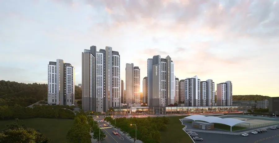 '사우역 지엔하임' 투시도