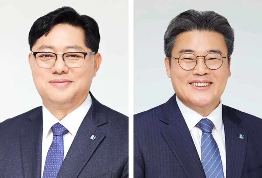 이건홍 부행장(왼쪽)과 이승은 부행장 [출처: IBK기업은행]