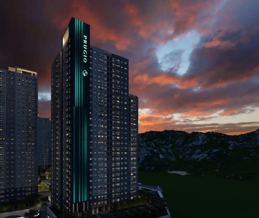 푸르지오 2025 에디션에서 발표한 푸르지오 측벽 파사드 조명 (사진제공=대우건설)